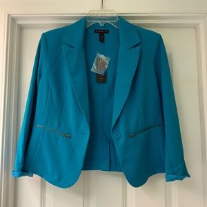 Beautiful NWT teal jacket